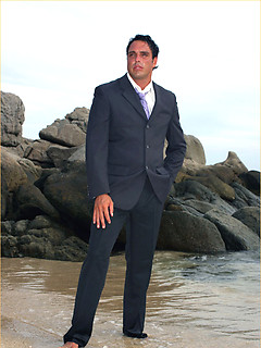 Marcello looking fucking gorgeous wearing a soaking wet business suit by With Marcello by With Marcello image #2