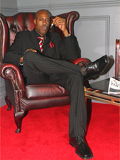 Smoking hot gay black man takes off his suit pants and plays with his cock by With Marcello by With Marcello image #4