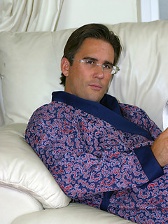 Sexy early morning masturbation with a gay stud wearing glasses by With Marcello by With Marcello image #2