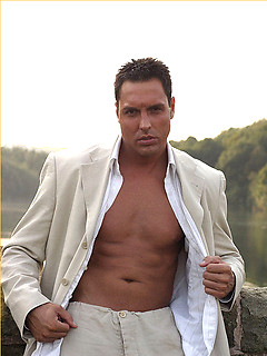 Hunky Marcello is taking a stroll outdoors and playing with his cock by With Marcello by With Marcello image #3