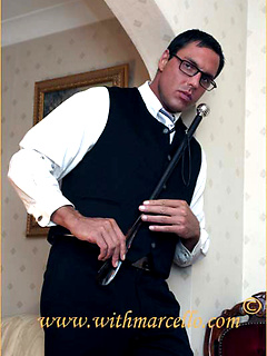 Marcello is dressed as a real gentleman and he loves to wank that big dick of his by With Marcello by With Marcello image #3