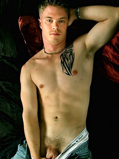 Dylan shows his fat dick
