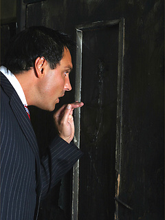 Marcello wearing red sheer socks and masturbating by With Marcello by With Marcello image #3