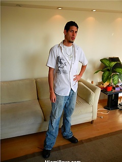 Latin men Cacho posing naked by Miami Boyz by Miami Boyz image #1