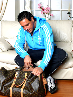 Hunk Marcello wanking his cock and rubbing his feet by With Marcello by With Marcello image #4