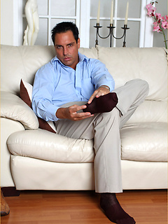Marcello gives his sweaty feet a long rub by With Marcello by With Marcello image #3
