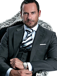 Hary hunk Jason Torres in a torture chair by Men at Play by Men at Play image #1
