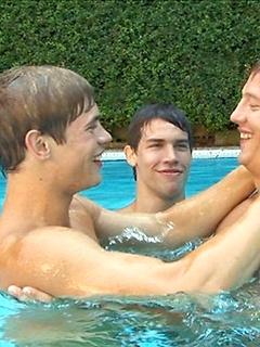 Three hot studs Dolph Lambert, Kris Evans and Sascha Chaykin have sex by BelAmi Online by BelAmi Online image #2