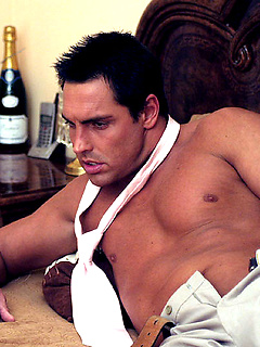 Hunky Marcello takes off his suit and plays with his huge cock by With Marcello by With Marcello image #8