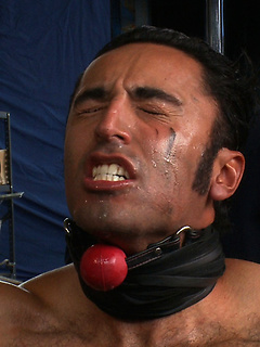 Spencer Reed and a bunch of car mechanics take turns fucking Gianni Lucca in a public auto garage. by Bound in Public by Bound in Public image #7