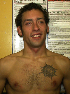 Hot stud gets fucked and cum on his face at a public bar. by Bound in Public by Bound in Public image #15