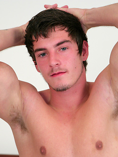 Naughty Straight Hunk Liam - His 1st Time Playing With a Dildo & Wow What a Cum Shot! by English Lads by English Lads image #10