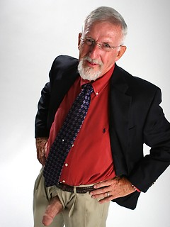 Old man Jon Moore jerking off his dick by Hot Older Male by Hot Older Male image #4