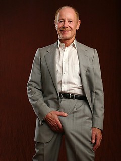 Jerry takes off his suit and jerking off dick by Hot Older Male by Hot Older Male image #1