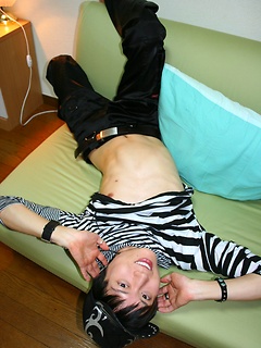 Cute Korean boy playing with his sex toy while jerking off by Japan Boyz by Japan Boyz image #3