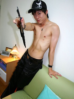 Cute Korean boy playing with his sex toy while jerking off by Japan Boyz by Japan Boyz image #6