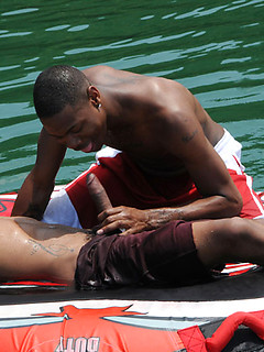 Muscle black studs fucking outdoors by Dark Thunder by Dark Thunder image #1