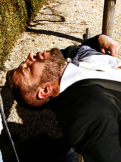 Carlo Masi and Eric Valentin fucking outdoors by Colt Studio by Colt Studio image #13