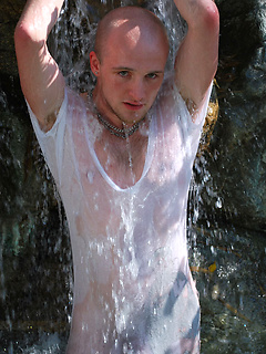 Kieron Knight wanks his uncut cock and fucks a Fleshjack under the summer sun! by Fantastic Foreskin by Fantastic Foreskin image #11