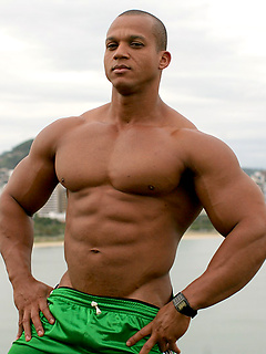 Bald latin muscle man Felipe Gigante by Power Men by Power Men image #5