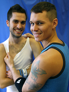 Personal Trainer Tate Ryder gets Fucked and Showered in Cum by TJ by Bentley Race by Bentley Race image #6