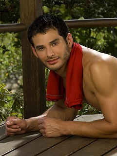 Hot muscle hunk shows his cock outdoors by Colt Studio by Colt Studio image #4