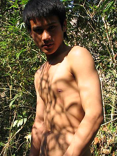 Handsome Thai guy gets naked in the wild by BoyKakke by BoyKakke image #2