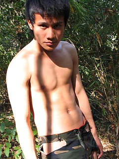Handsome Thai guy gets naked in the wild by BoyKakke by BoyKakke image #9