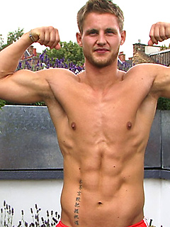 Tall Blond Fighter Jamie - One Toned Body and an Over Proportioned Uncut One! by English Lads by English Lads image #7