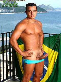 Denis Torres jacking off his fat cock by Brazilian Studz by Brazilian Studz image #7
