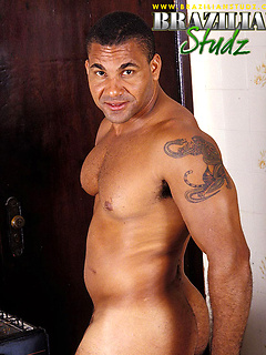 Big latin man Bruno Martin naked by Brazilian Studz by Brazilian Studz image #3