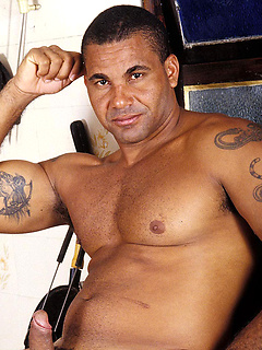 Big latin man Bruno Martin naked by Brazilian Studz by Brazilian Studz image #15
