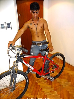 Hot latino twink Emiliano serviced by Miami Boyz by Miami Boyz image #1