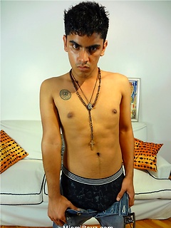Hot latino twink Emiliano serviced by Miami Boyz by Miami Boyz image #3