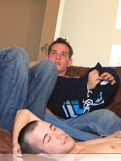 Brenden, Christian Wilde, Dylan McLovin , Marcus Mojo in gay sex orgy by Nextdoor Buddies by Nextdoor Buddies image #5