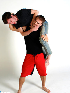 Gabriel Clark Double-Stuffs Andrew Elliot