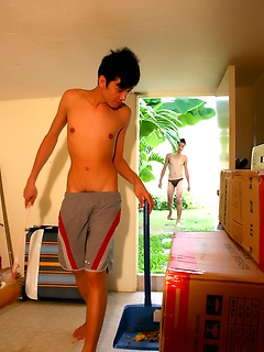 Gay Asian Twinks Make Out in  by BoyKakke by BoyKakke image #9