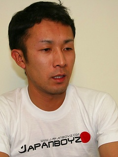 Straight Japanese guy Hiroshi jerking off and cumming by Japan Boyz by Japan Boyz image #3