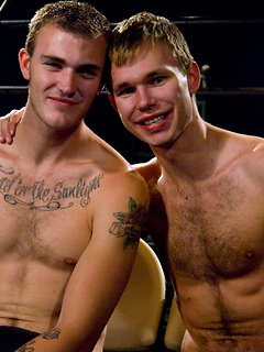 Christian Wilde fucks Zach Alexander tied up and suspended. by Bound Gods by Bound Gods image #15