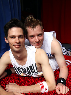 Hot Aussie boys Ryan and Simon\\\'s first hook by Bentley Race by Bentley Race image #7