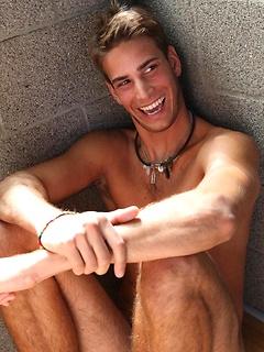 Hot blond college boy naked by Frat Men by Frat Men image #8