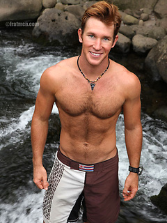 Hot hairy boy posing naked outdoors by Frat Men by Frat Men image #7