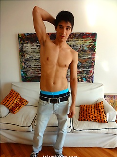 Santiago just turned 18 and was eager to pose on MiamiBoyz