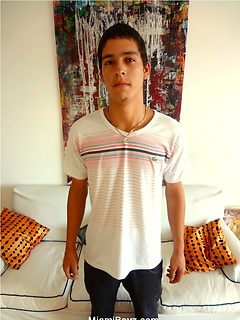 Hot uncut latin boy Javier jacking off by Miami Boyz by Miami Boyz image #2
