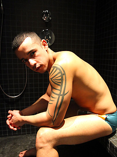 Hitting the Showers with my Hung Mate Daniel Carrera by Bentley Race by Bentley Race image #1