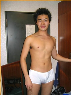 Hot Japanese guy with a nice body shows off his big cock by Japan Boyz by Japan Boyz image #2