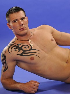 Mucled stud shows his sexy butt by William Higgins by William Higgins image #11