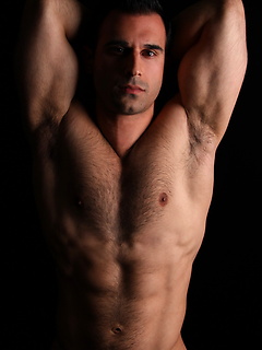 Omar strokes his cock by ChaosMen by ChaosMen image #9