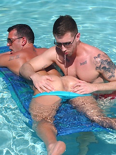 Matt Cole and Troy Daniels fucking outdoors by Hot House Backroom by Hot House Backroom image #2