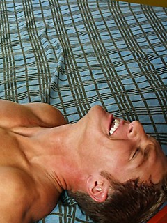 Hot muscle guys Gavin Waters and Phenix Saint fucking by Hot House Backroom by Hot House Backroom image #15